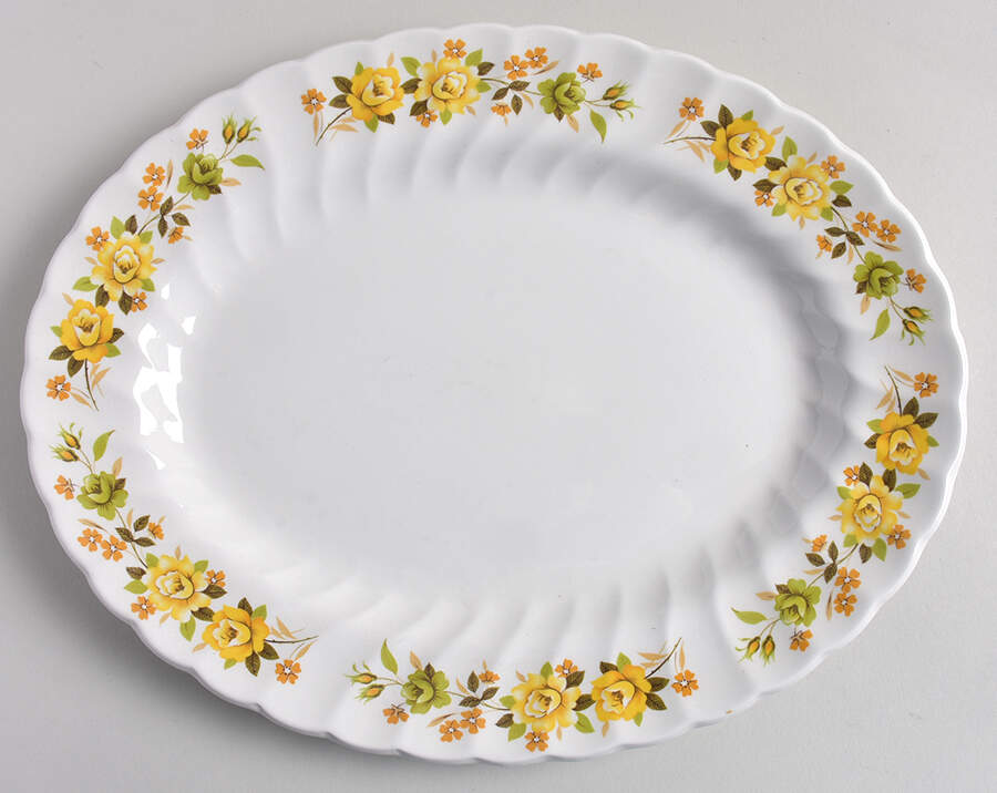 Chantilly 12" Oval Serving Platter by Franciscan-1