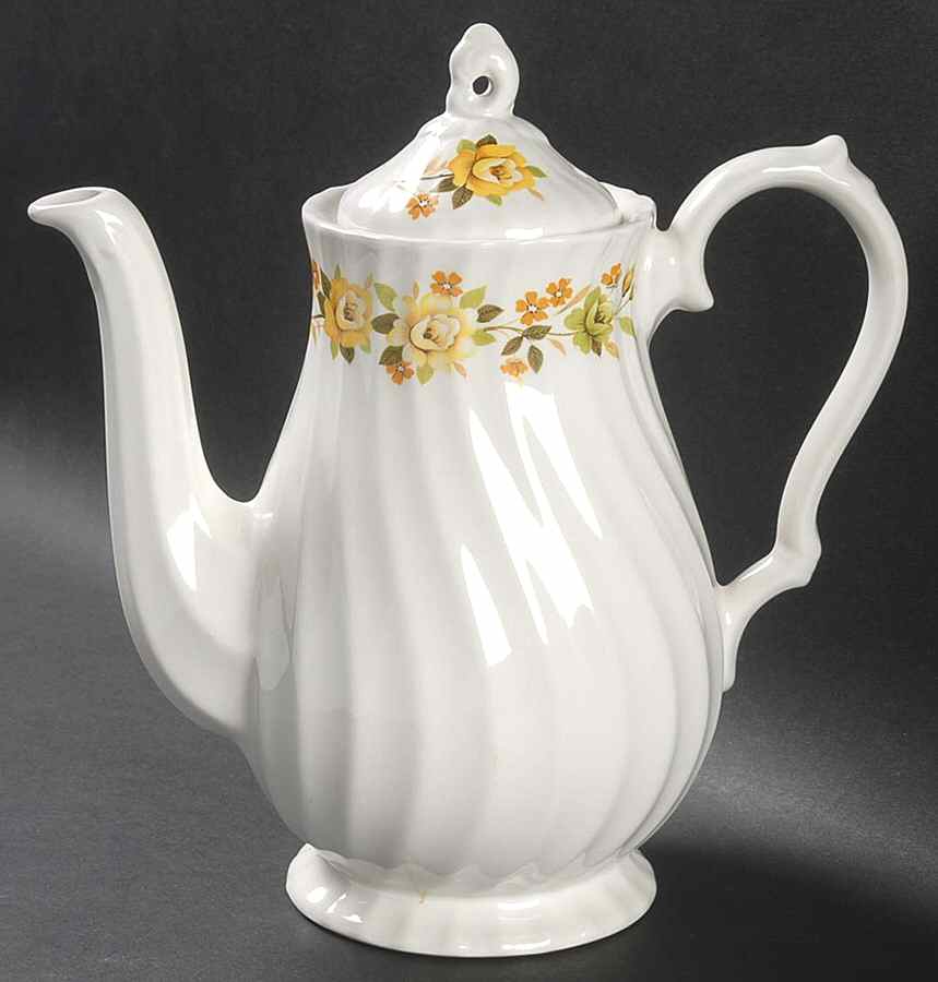 Chantilly Coffee Pot & Lid by Franciscan-1