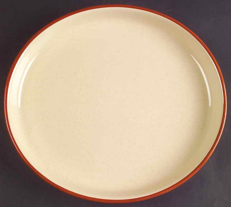 Chestnut Weave 12" Oval Serving Platter by Franciscan-1