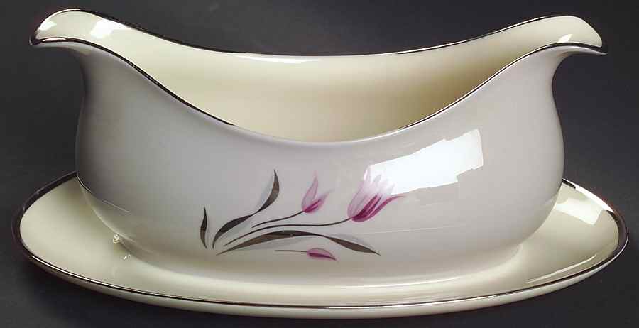 Claremont Gravy Boat with Attached Underplate by Franciscan-1