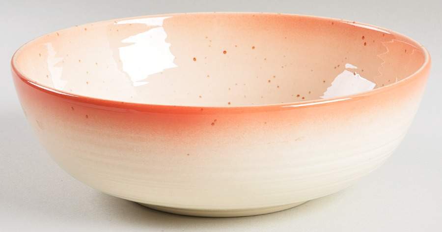 Country Craft Peachy Pink 7" Round Vegetable Bowl by Franciscan-1