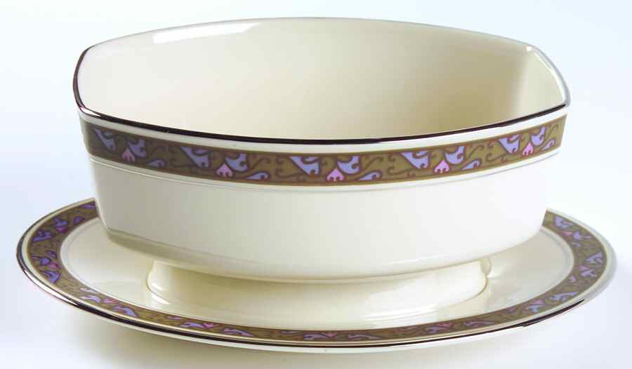 Constantine Gravy Boat & Underplate by Franciscan-1