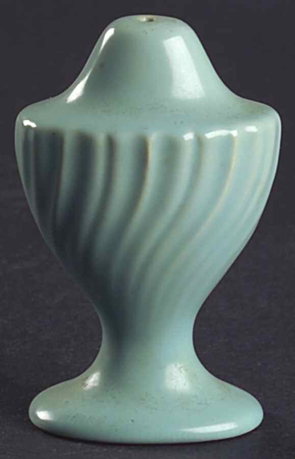 Coronado Aqua Glossy Salt Shaker by Franciscan-1