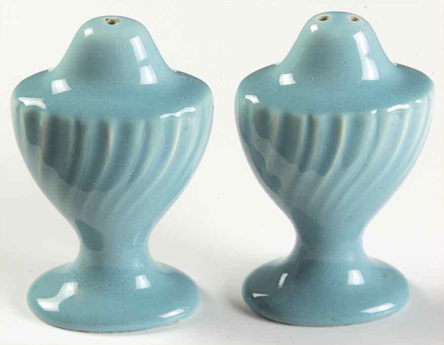 Coronado Aqua Glossy Salt & Pepper Set by Franciscan-1