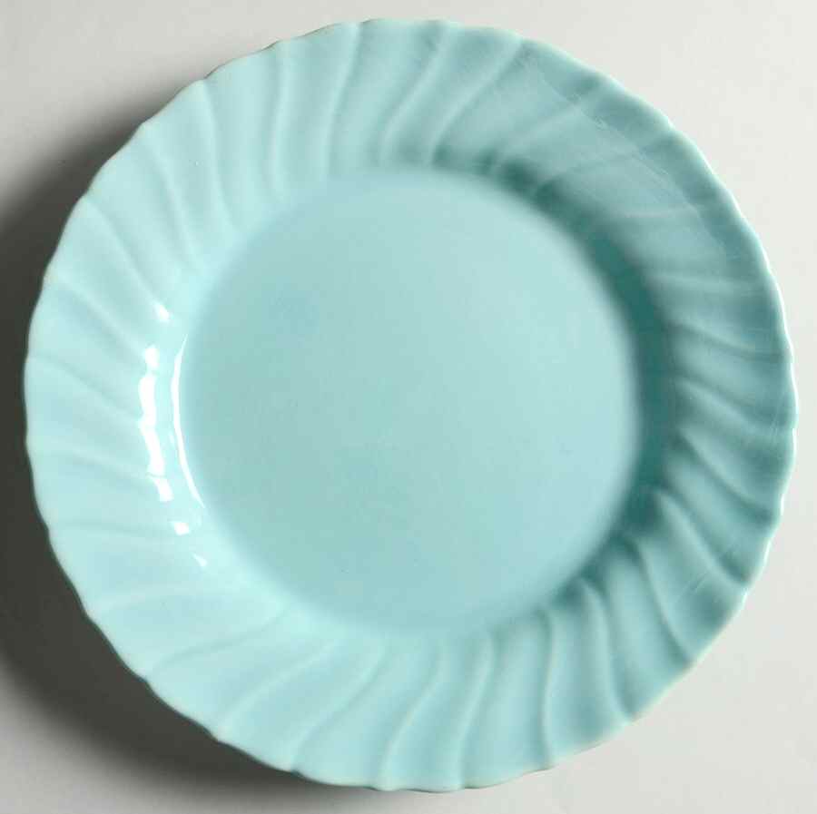Coronado Aqua Glossy Luncheon Plate by Franciscan-1