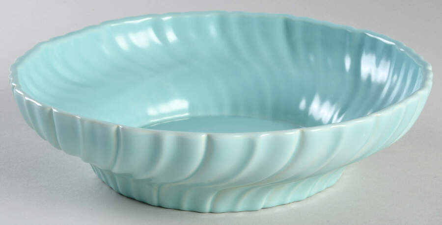 Coronado Aqua Matte 9" Round Vegetable Bowl by Franciscan-1