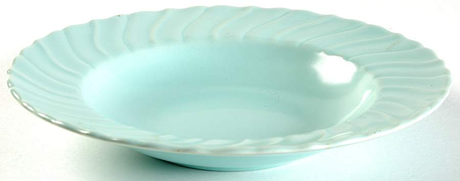 Coronado Aqua Matte Rim Soup Bowl by Franciscan-1