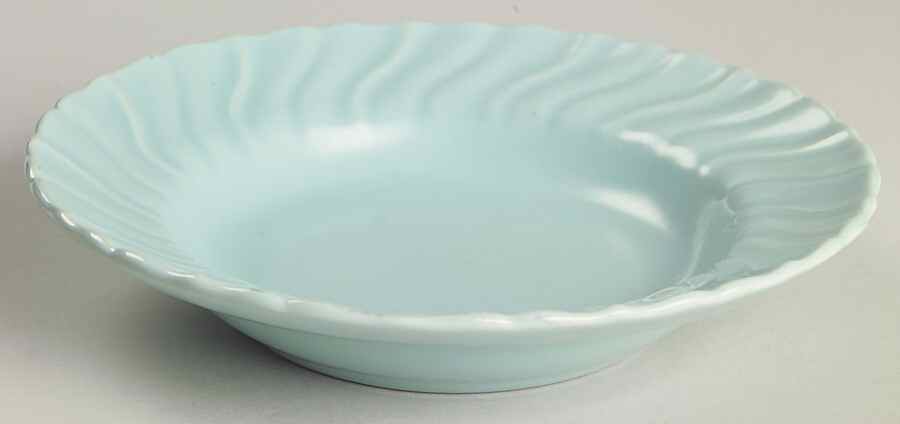 Coronado Aqua Matte Rim Fruit/Dessert (Sauce) Bowl by Franciscan-1