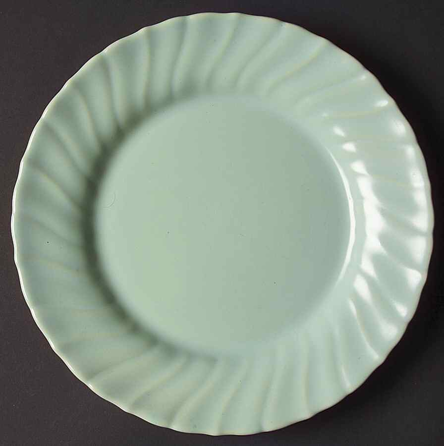 Coronado Aqua Matte Luncheon Plate by Franciscan-1