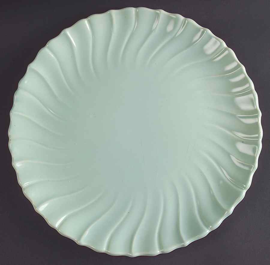 Coronado Aqua Matte 11" Chop Plate (Round Platter) by Franciscan-1