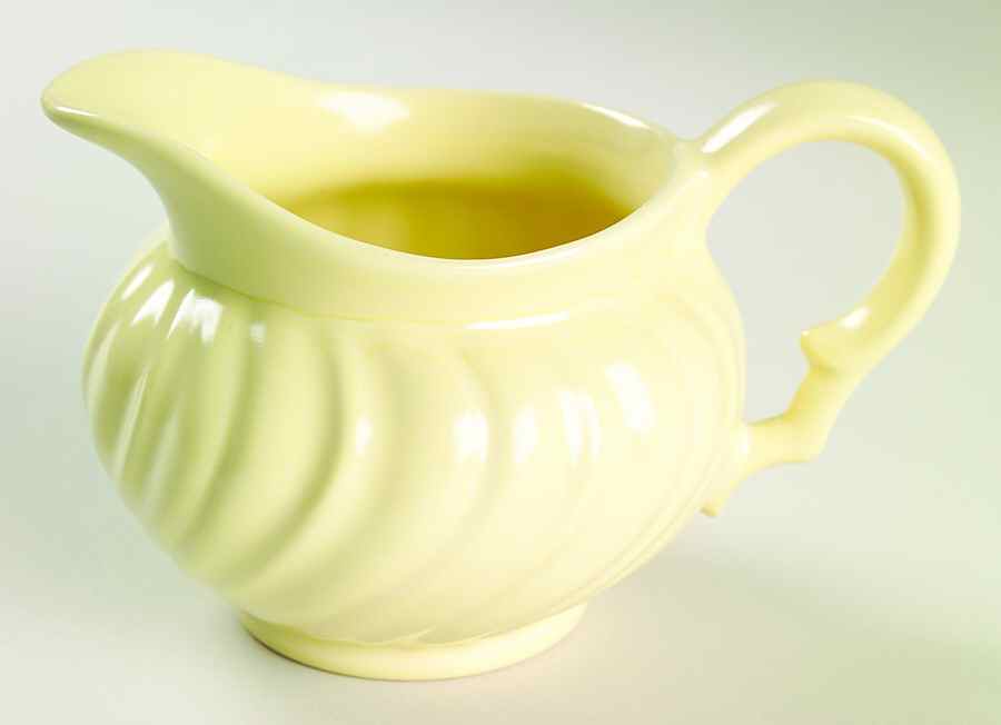 Coronado Yellow Matte Creamer by Franciscan-1