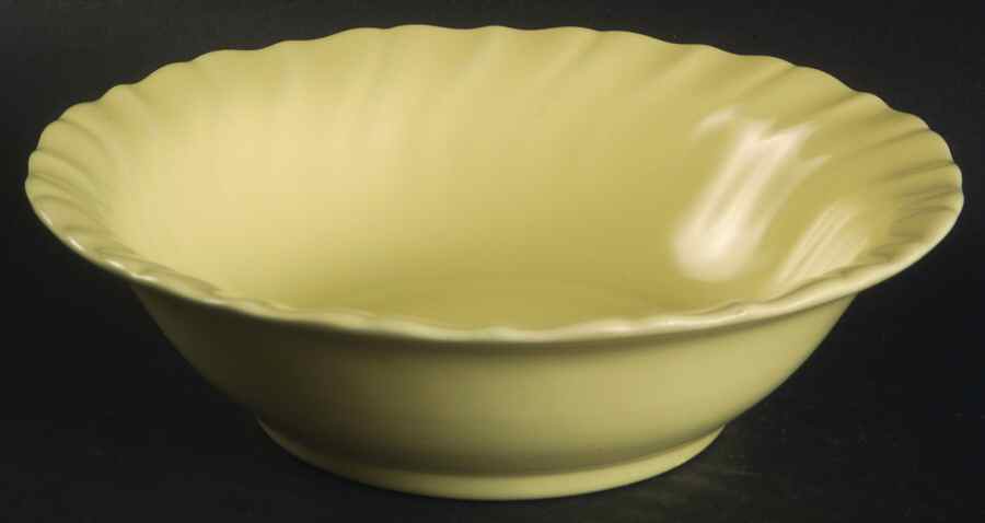 Coronado Yellow Matte Coupe Cereal Bowl by Franciscan-1