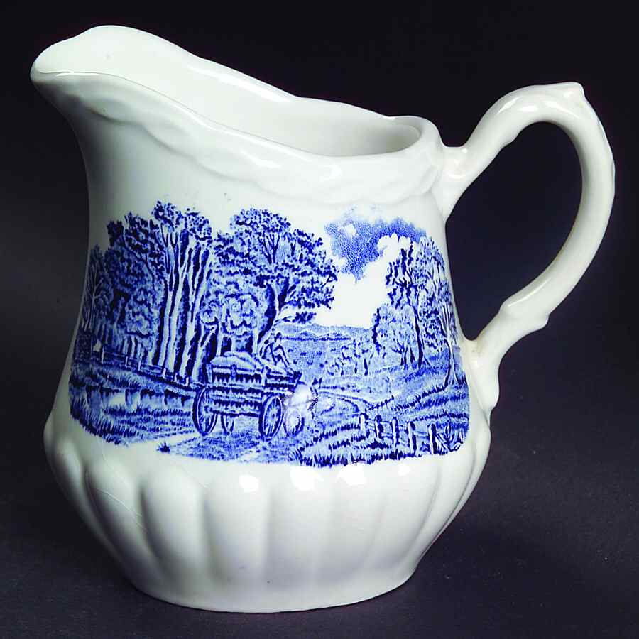 Countryside Blue Creamer by Franciscan-1