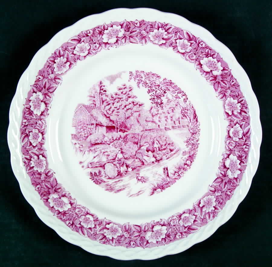 Countryside Red Dinner Plate by Franciscan-1