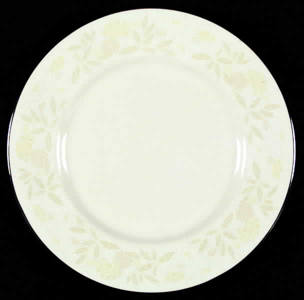 Crinoline (Pale Yellow) Dinner Plate by Franciscan-1