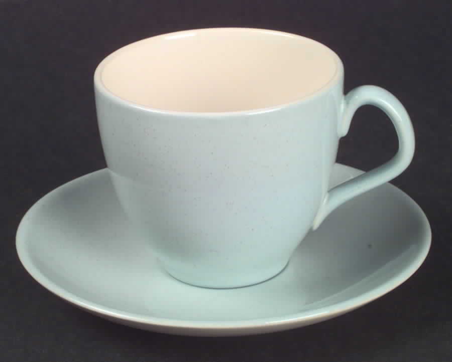 Cypress Flat Cup & Saucer Set by Franciscan-1