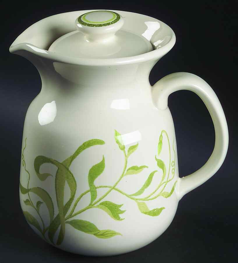 Greenhouse Coffee Pot & Lid by Franciscan-1