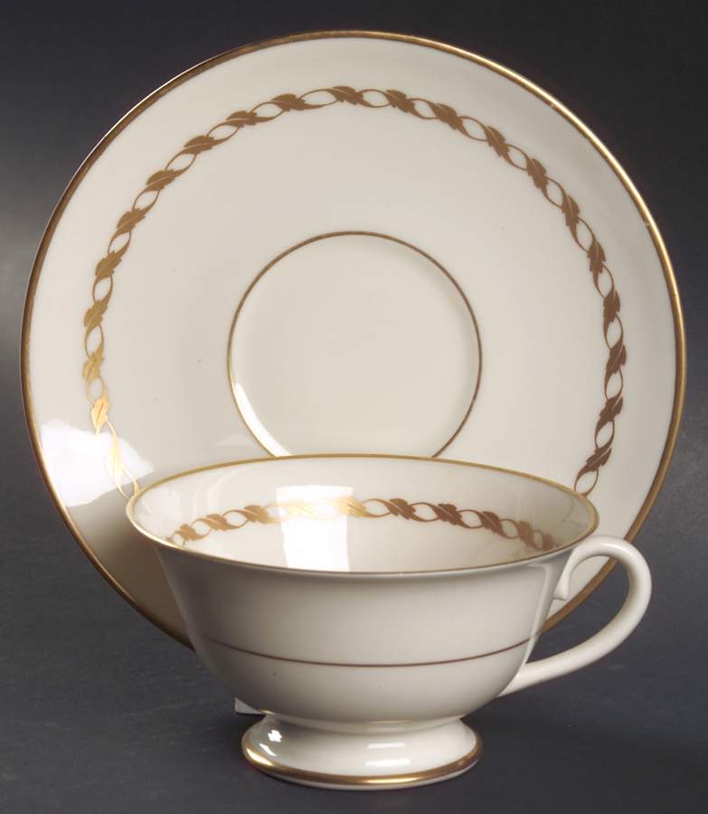 Del Monte Footed Cup & Saucer Set by Franciscan-1