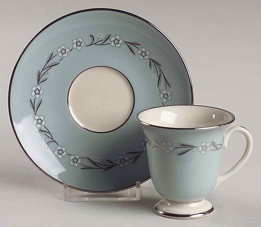 Del Rio Footed Demitasse Cup & Saucer Set by Franciscan-1