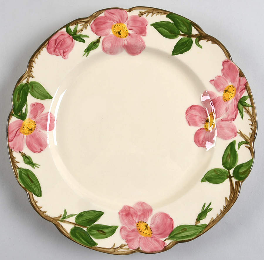 Desert Rose (USA Backstamp) Dinner Plate by Franciscan-1