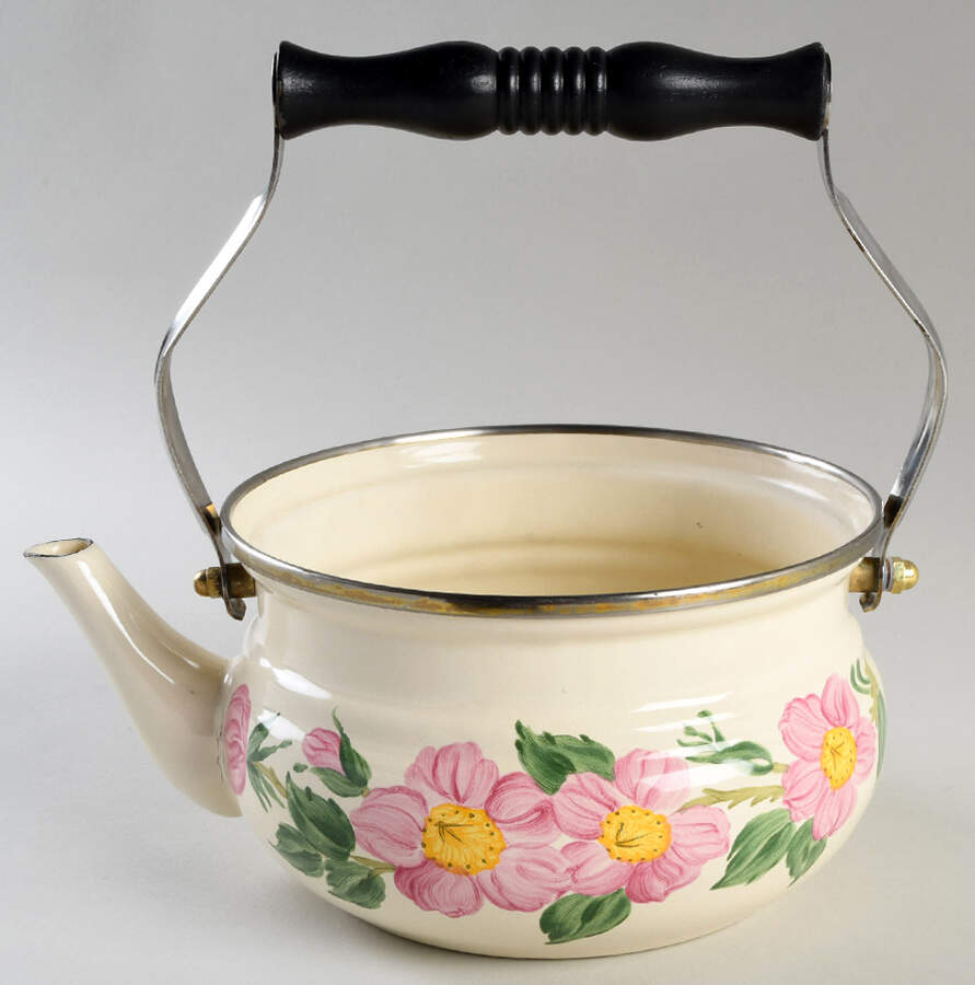 Desert Rose (USA Backstamp) Metal Kettle No Lid by Franciscan-1