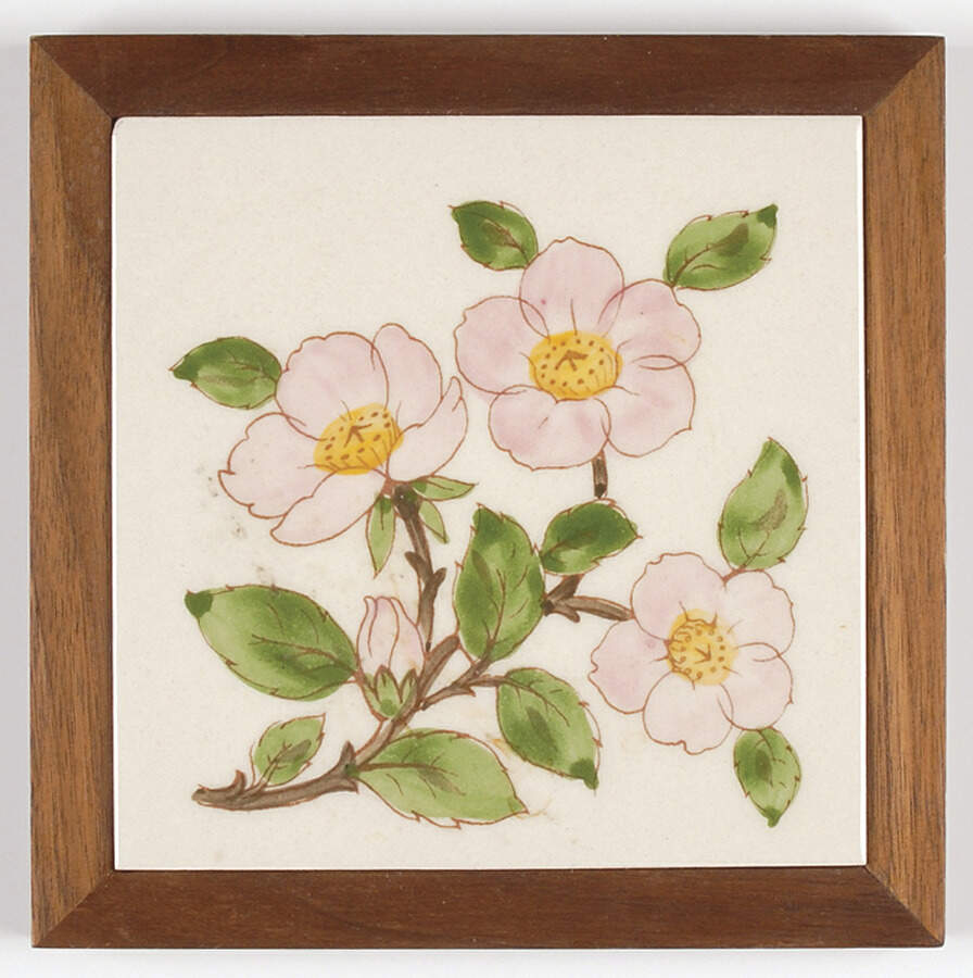 Desert Rose (USA Backstamp) Tea Tile by Franciscan-1