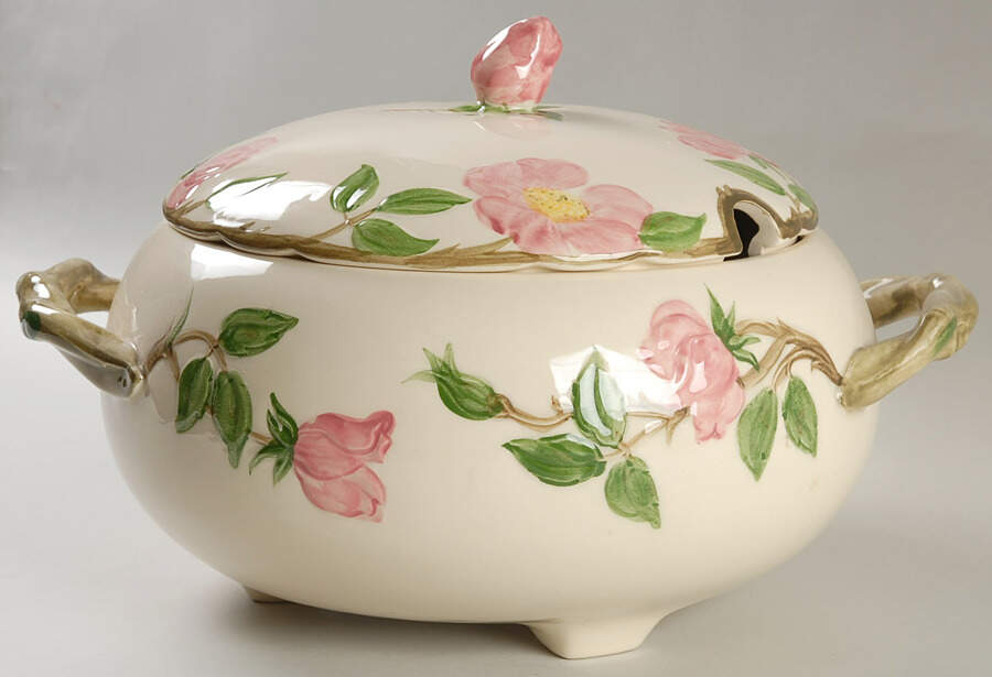 Desert Rose (USA Backstamp) Tureen & Lid by Franciscan-1
