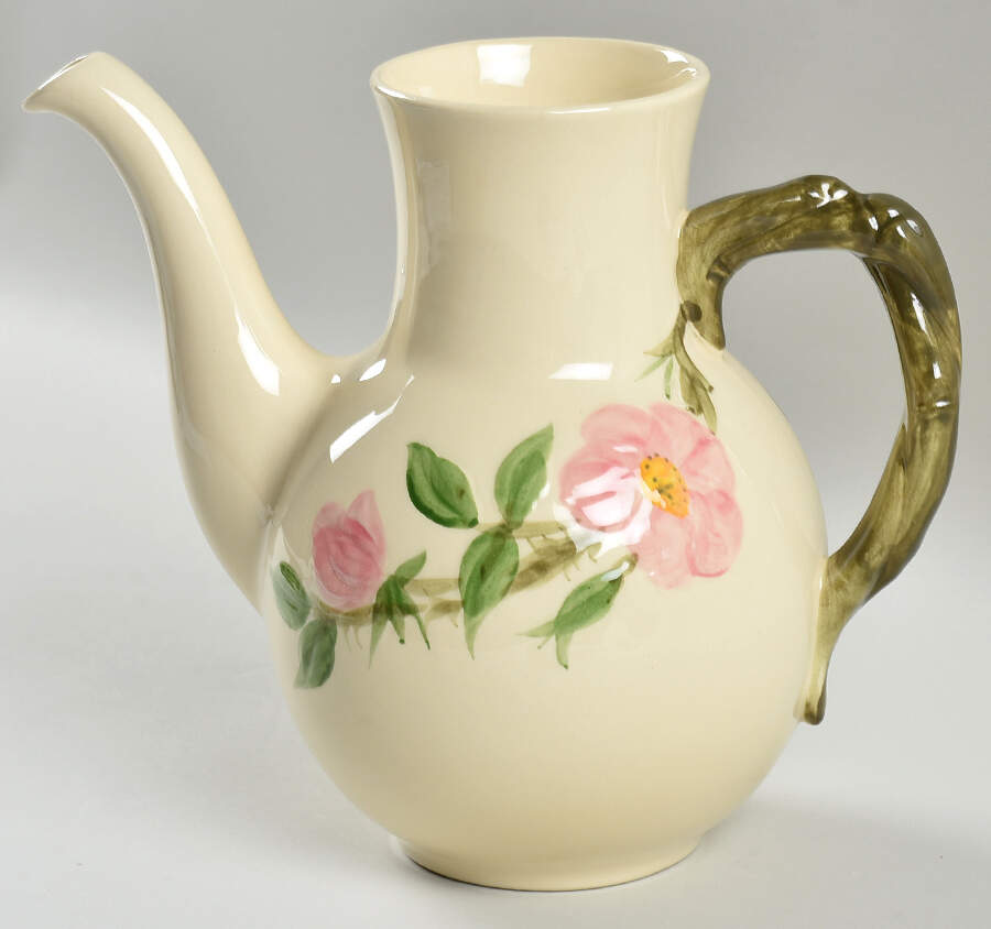 Desert Rose (USA Backstamp) Coffee Pot No Lid by Franciscan-1