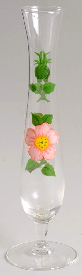 Desert Rose (USA Backstamp) 7" Glassware Vase by Franciscan-1