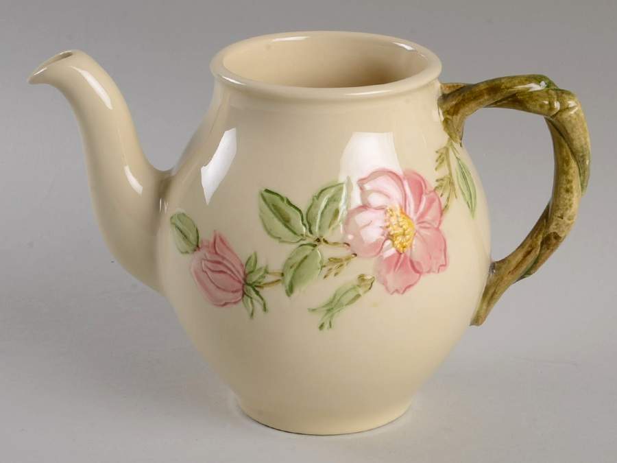 Desert Rose (USA Backstamp) Individual Coffee Pot No Lid by Franciscan-1
