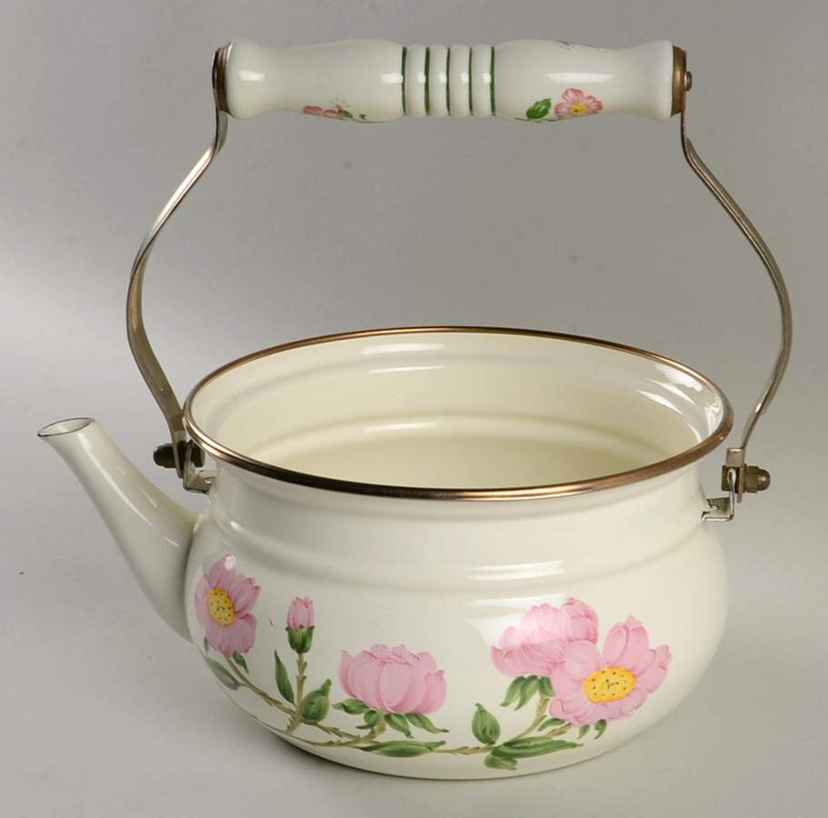 Desert Rose (USA Backstamp) Metal Kettle No Lid by Franciscan-1