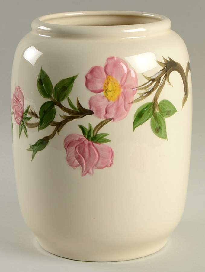 Desert Rose (USA Backstamp) Cookie Jar No Lid by Franciscan-1