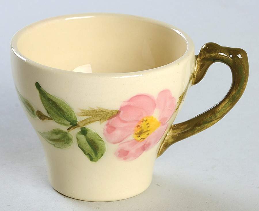 Desert Rose (USA Backstamp) Flat Demitasse Cup by Franciscan-1
