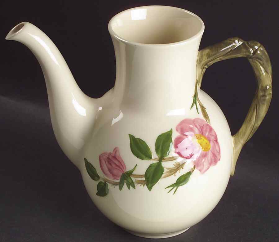 Desert Rose (USA Backstamp) Coffee Pot No Lid by Franciscan-1