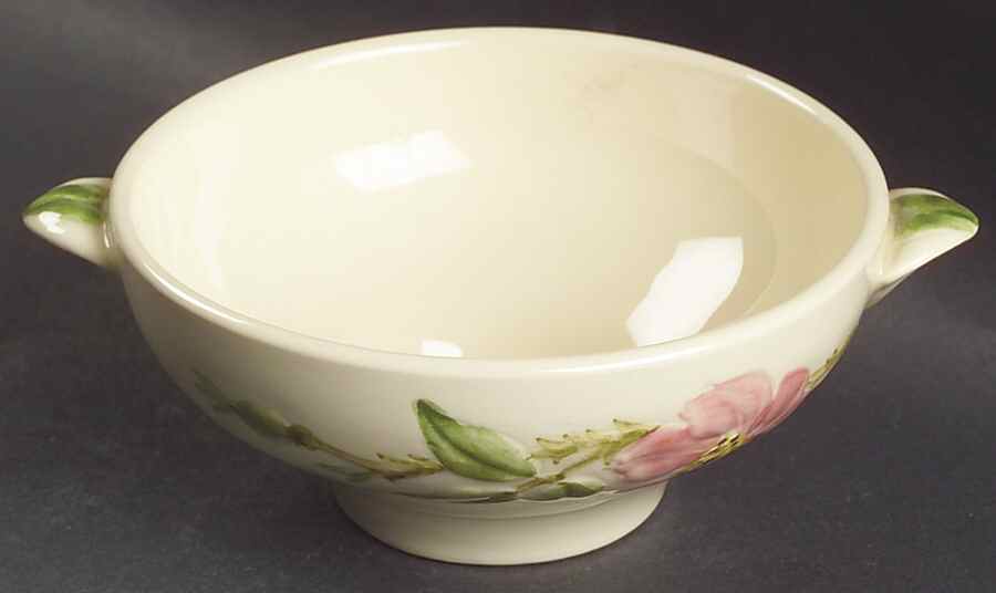 Desert Rose (USA Backstamp) Cream Soup Bowl No Lid by Franciscan-1