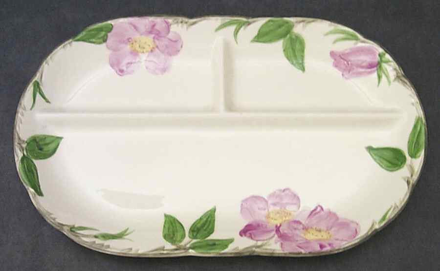 Desert Rose (USA Backstamp) 3-Part Relish by Franciscan-1