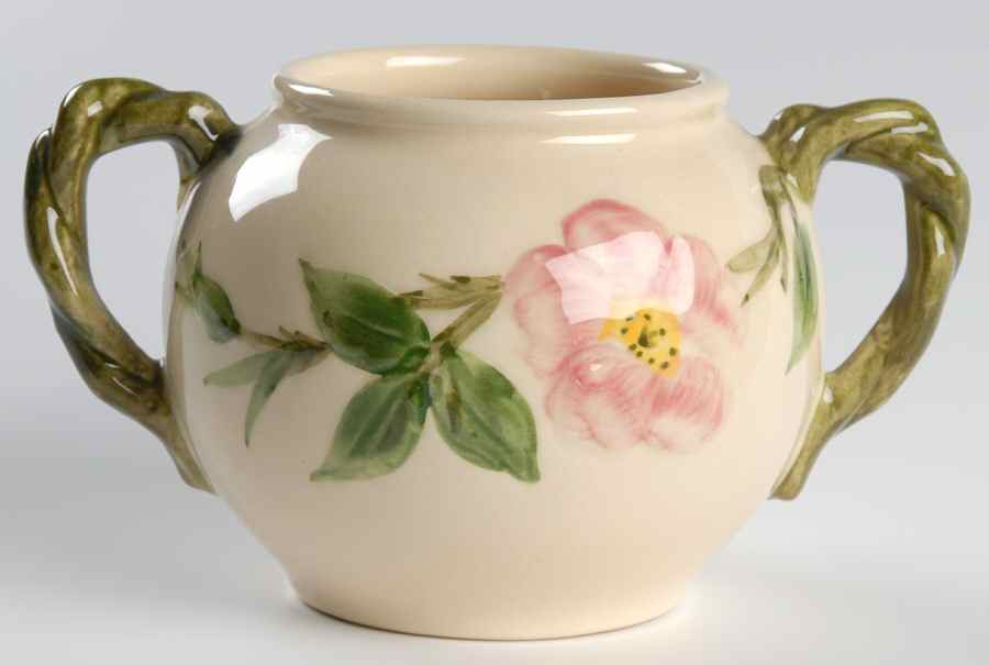 Desert Rose (USA Backstamp) Sugar Bowl No Lid by Franciscan-1