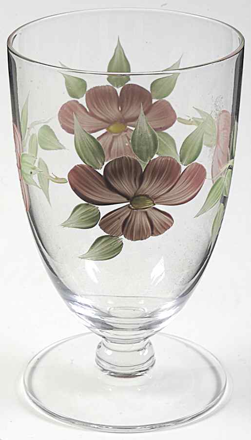 Desert Rose (USA Backstamp) Imperial Glassware Iced Tea by Franciscan-1