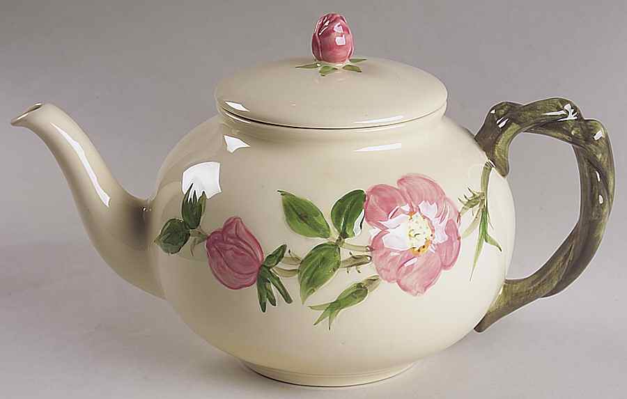 Desert Rose (USA Backstamp) Teapot & Lid by Franciscan-1