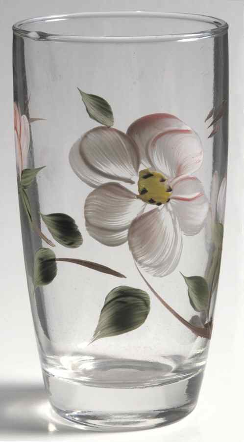 Desert Rose (USA Backstamp) 5" Glassware Libby Tulip Tumbler by Franciscan-1