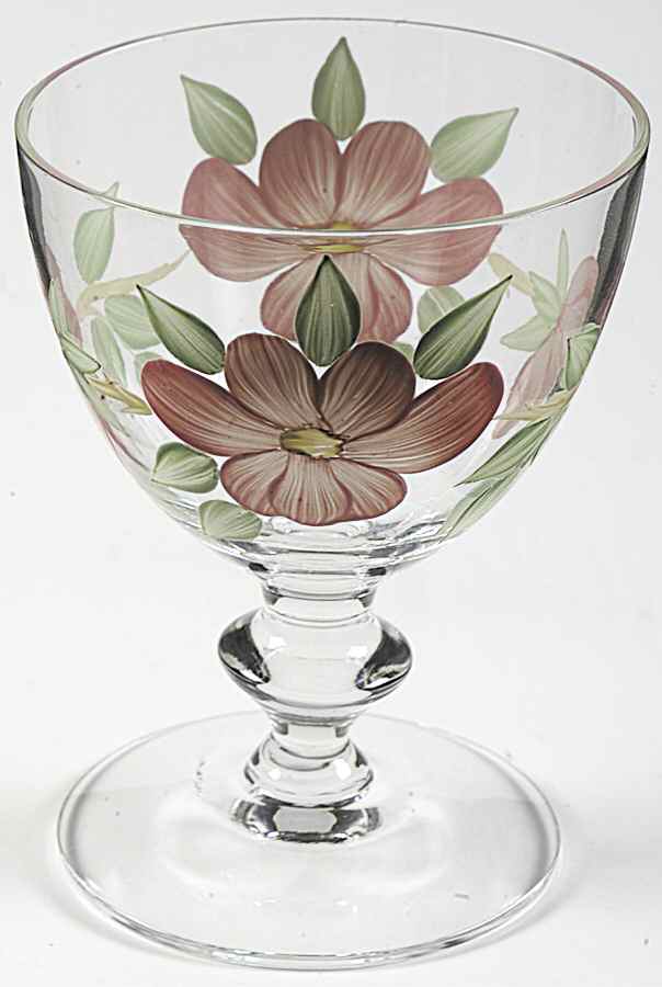 Desert Rose (USA Backstamp) Imperial Glassware Wine by Franciscan-1