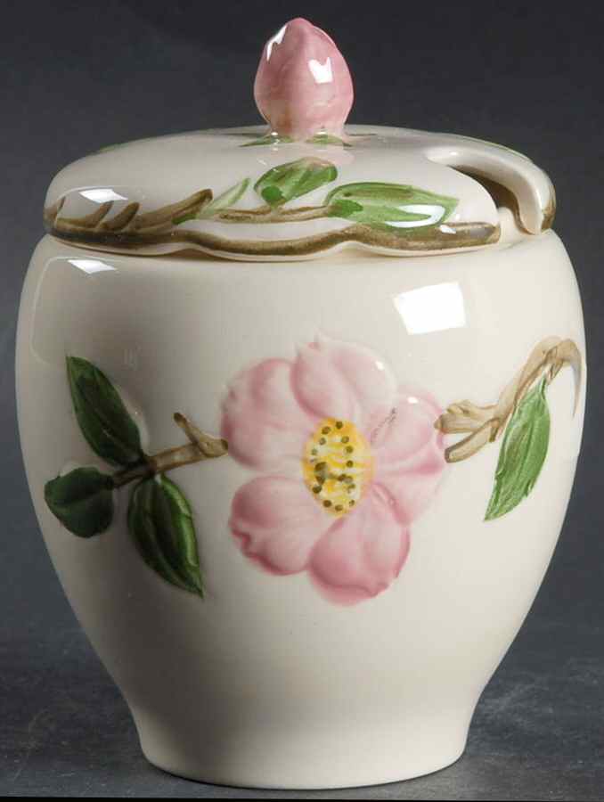 Desert Rose (USA Backstamp) Jam/Jelly & Lid by Franciscan-1