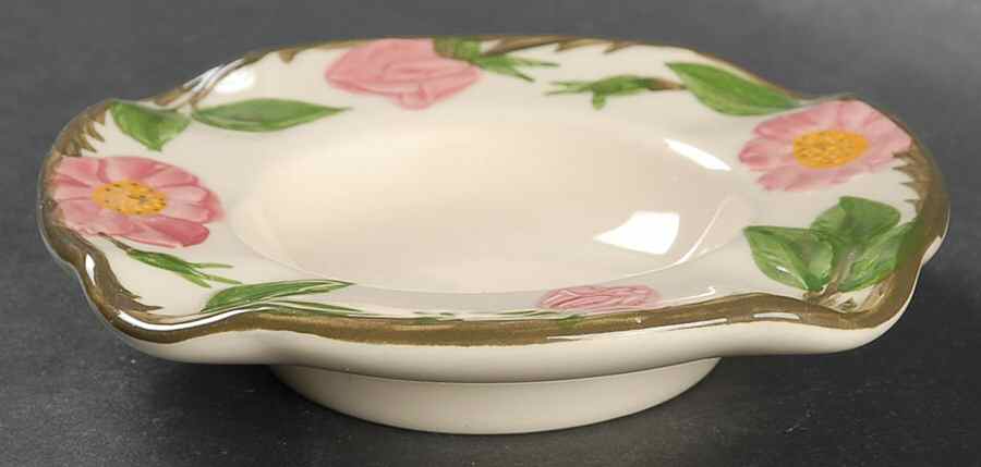 Desert Rose (USA Backstamp) Small Square Ashtray by Franciscan-1