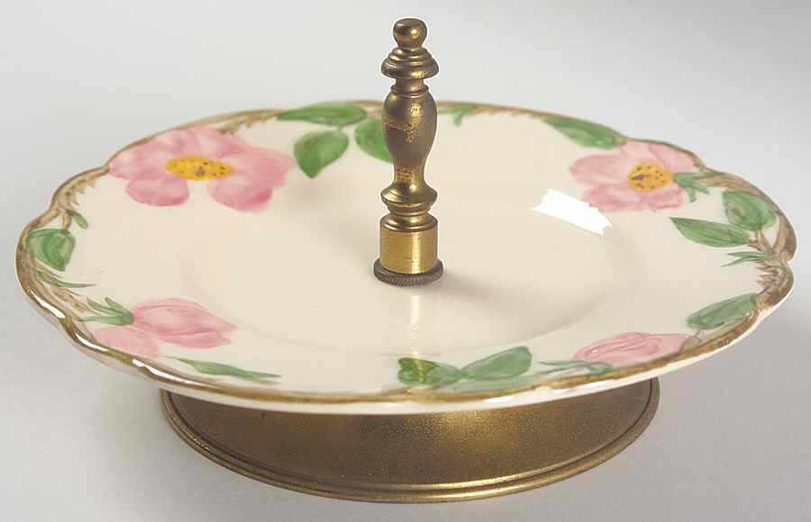 Desert Rose (USA Backstamp) Tidbit-Bread and Butter Plate by Franciscan-1