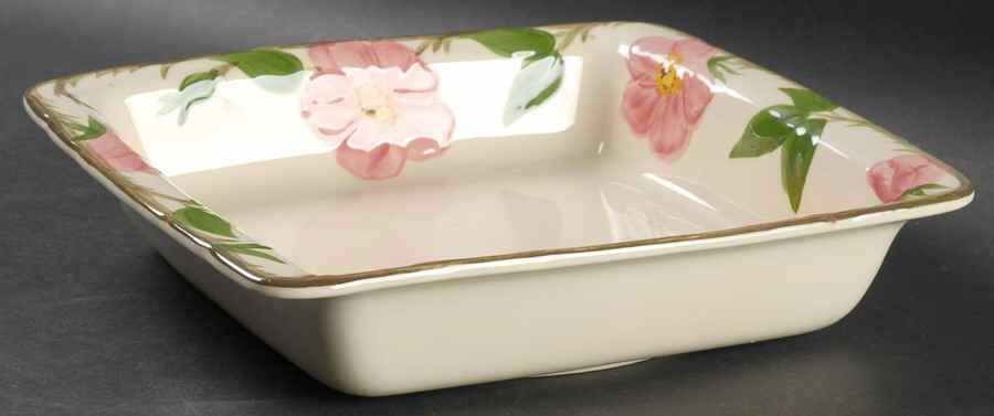 Desert Rose (USA Backstamp) Square Microwave Baker by Franciscan-1