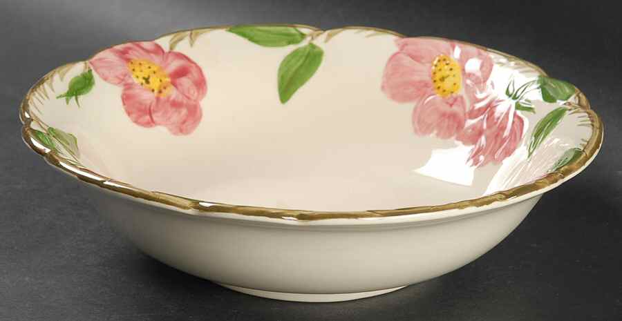 Desert Rose (USA Backstamp) 8" Round Vegetable Bowl by Franciscan-1