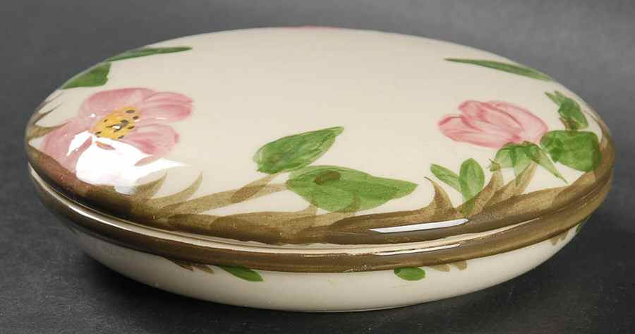 Desert Rose (USA Backstamp) Round Box & Lid by Franciscan-1