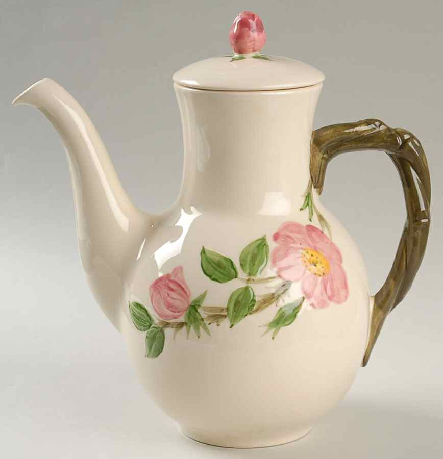 Desert Rose (USA Backstamp) Coffee Pot & Lid by Franciscan-1