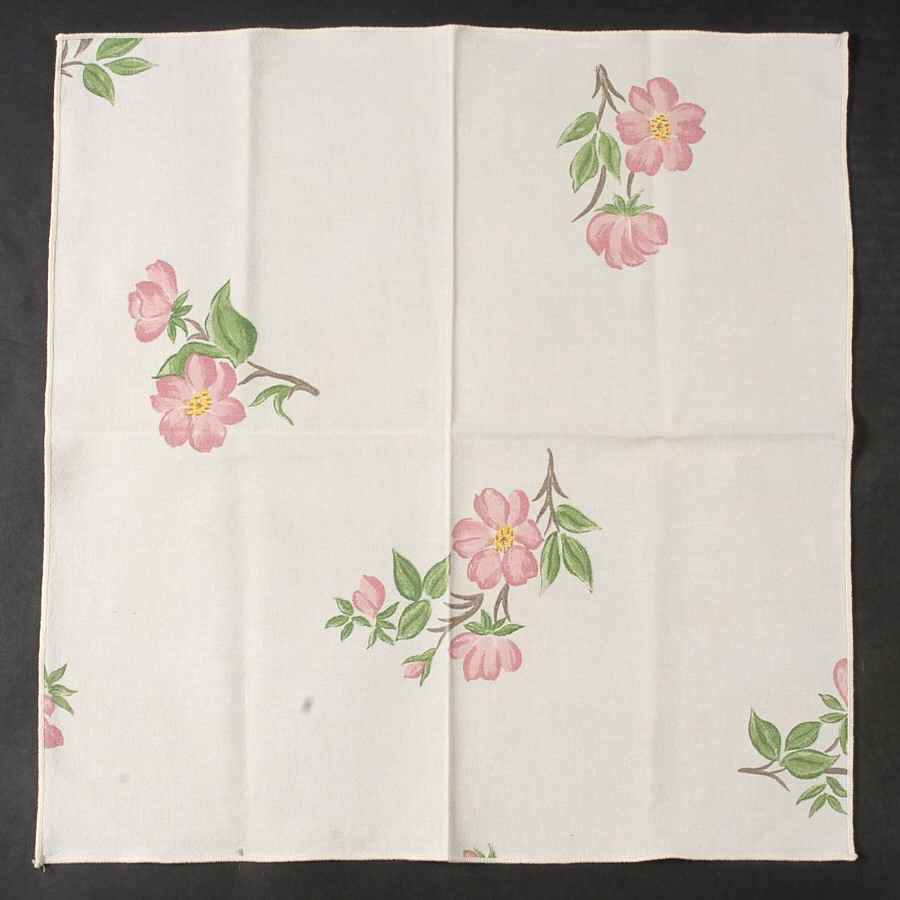 Desert Rose (USA Backstamp) Cloth Napkin by Franciscan-1