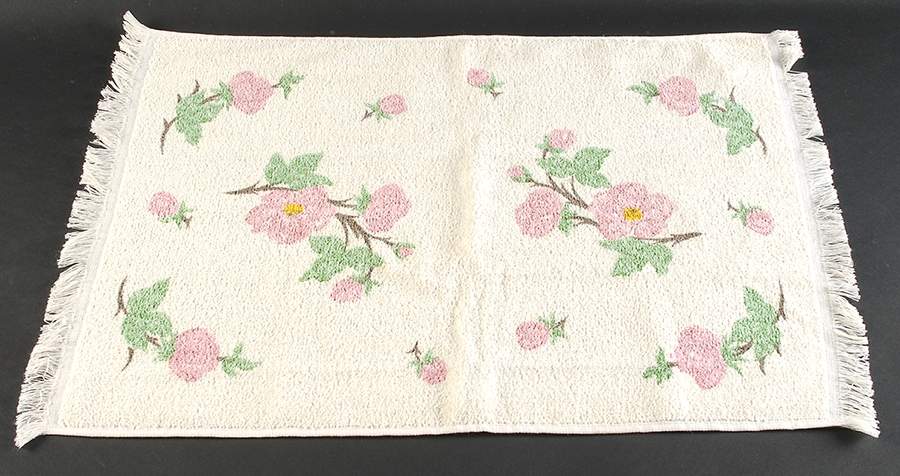 Desert Rose (USA Backstamp) Cloth Dish Towel by Franciscan-1